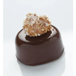 Molde de Pastelería Redondo - 24 Cavidades - Diámetro 66 mm - Diseño Encantador