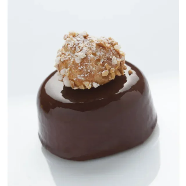 Round Pastry Mold - 24 Cavities - 66 mm Diameter - Charming Design