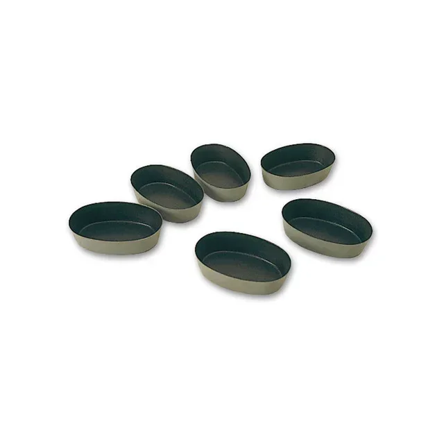 Oval Gebäckform Royal - 70 x 45 mm - 25 Stück