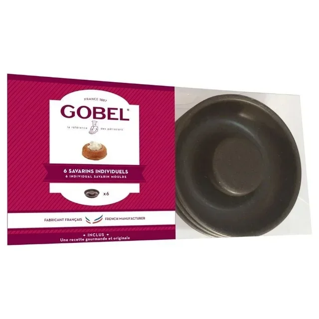 Set de 6 Moldes Individuales Savarin