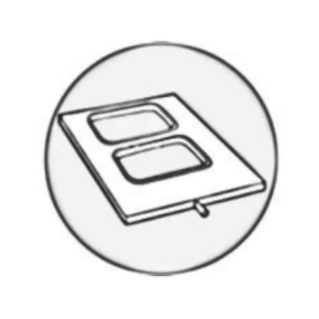 SV 300 Manual Sealing Mold - 138 x 96 mm Dimensions for Heat Sealer