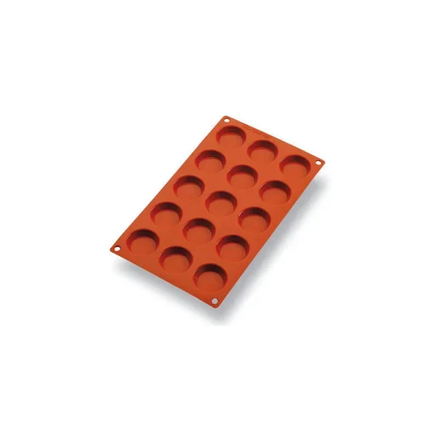 Mini Tartlet Silicone Mold 15 Cavities - Diameter 45 mm