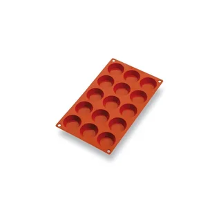 Forma Silicone 15 Tartelettes Redondas Ø 5 cm - Antiaderente
