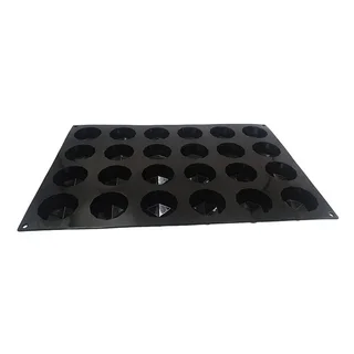 Silicone Mold 24 Diamonds - Square Format 74mm - Pastry & Ice Cubes