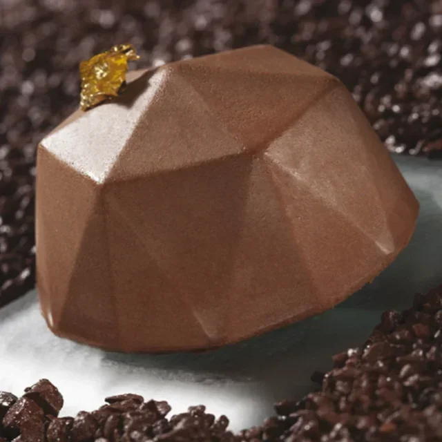 Silicone Mold 24 Diamonds - Square Format 74mm - Pastry & Ice Cubes