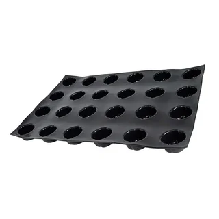 Silicone Mold 24 Small Interlaced Drops ⌀ 5.9 cm