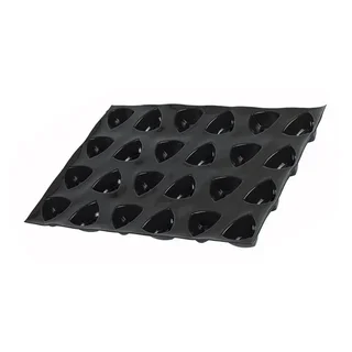 Stampo Zaffiri Forma Savarin - 24 Cavità - 70 x 70 mm