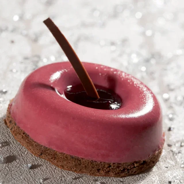 Moule Silicone 35 Savarins Ronds ⌀ 66 mm - Pâtisserie