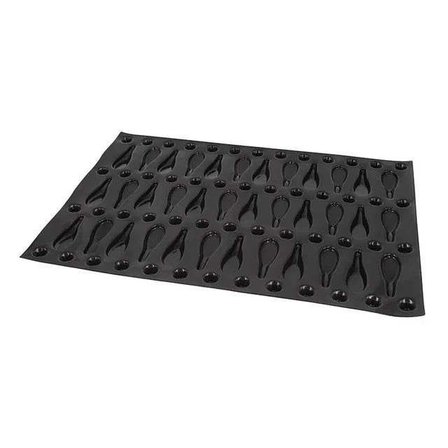 Molde Silicona 36 Cucharas - 90x28 mm - Cavidades Ovaladas