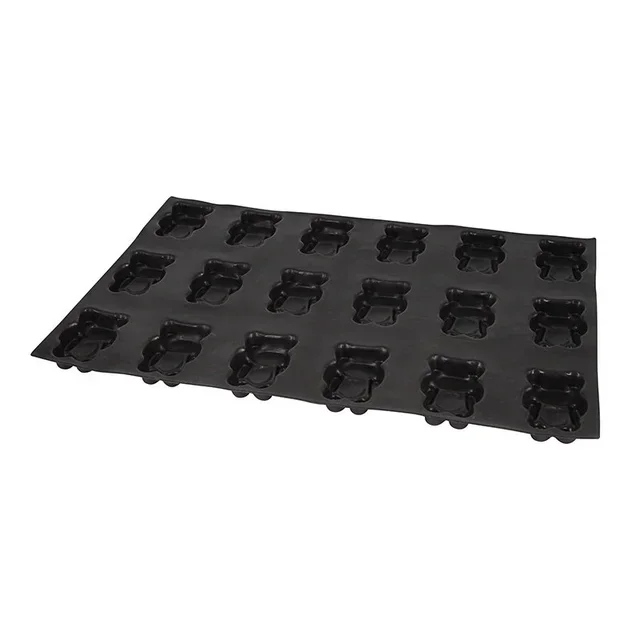 Molde de Silicona Forma Oso - 18 Cavidades - Tamaño 90 x 55 mm