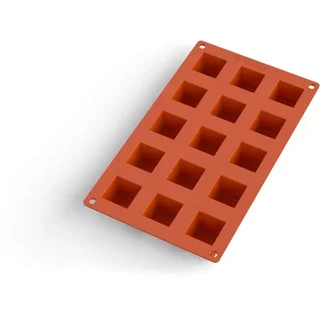 Stampo Silicone 15 Mini-Cubi 35x35 mm - Ghiaccio Cioccolato Pasticceria