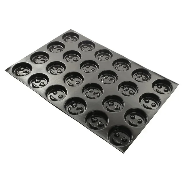 Stampo per Ghiaccio Smiley - 24 Stampi in Silicone
