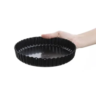 Tart Pan Ø 20 cm with Removable Bottom - Non-Stick Coating