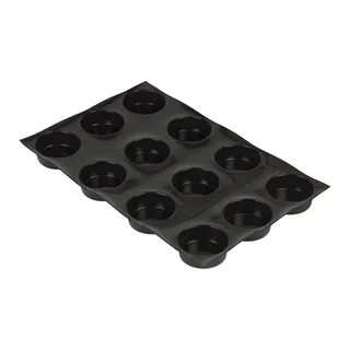 Molde 12 Tartas Tatin o Quiches - Ø 10,5 cm - Antiadherente