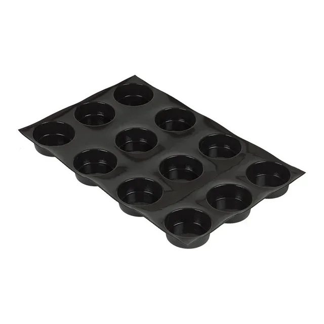 Molde 12 Tartas Tatin o Quiches - Ø 10,5 cm - Antiadherente