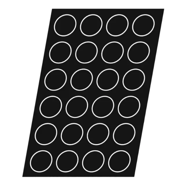 Moule à Tartelettes Bord Cannelé - 24 Cavités - Diamètre 77 mm