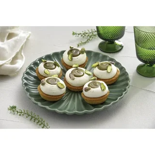 Stampo per Tartellette Tonde Scanalate 40 Impronte - Diametro 58 mm