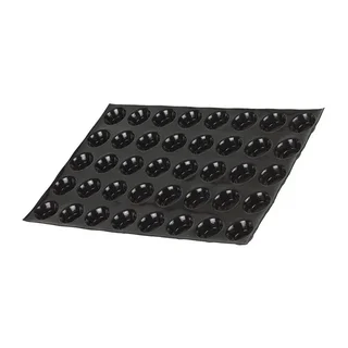 Stampo per Tartellette Tonde Scanalate 40 Impronte - Diametro 58 mm