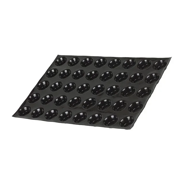 Stampo per Tartellette Tonde Scanalate 40 Impronte - Diametro 58 mm