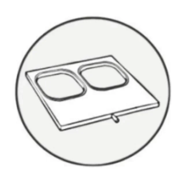 SV 400 Manuelle Thermoschweißform - Format 180 x 180 mm