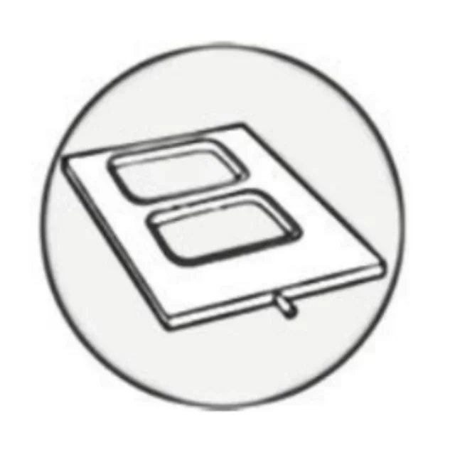 Stampo per sigillatura Packmatic 300 138x96 mm - Termosigillatrice semiautomatica