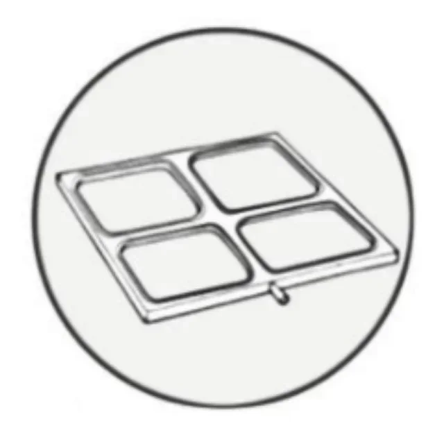 Packmatic 400 GN 1/8 Sealing Mold for Semi-Automatic Heat Sealer