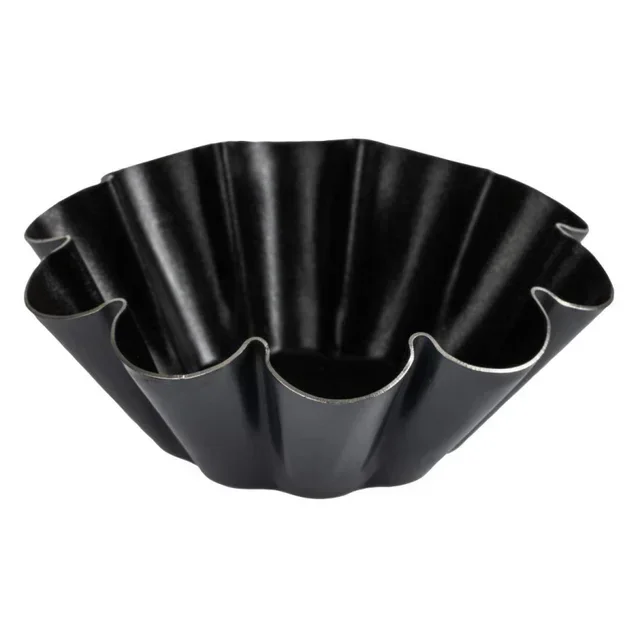 Moules à Mini Brioche 75 mm - Lot de 12 - Revêtement Antiadhésif