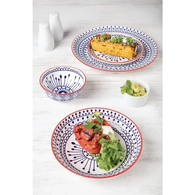 White Pepper Mill 9 cm - Set of 12 Pieces