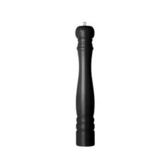 Black Wooden Pepper Mill H 415 mm - Classic Model
