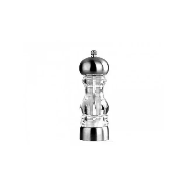 Manual Wooden or Metal Pepper Mill for Kitchen