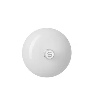 Moulin à Sel Blanc en Bois - Hauteur 31,5 cm