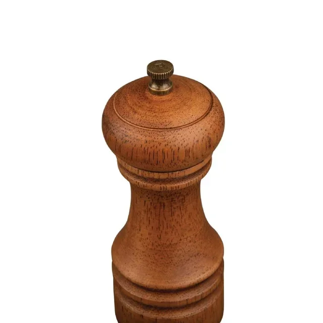 Wooden Antique Style Spice Mill 15 cm - Salt and Pepper