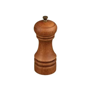 Wooden Antique Style Spice Mill 15 cm - Salt and Pepper