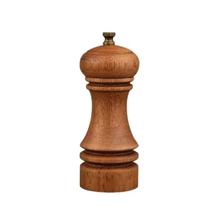 Wooden Antique Style Spice Mill 15 cm - Salt and Pepper