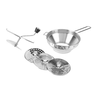 Passaverdure 3 Dischi in Acciaio Inox 2mm 3mm 4mm