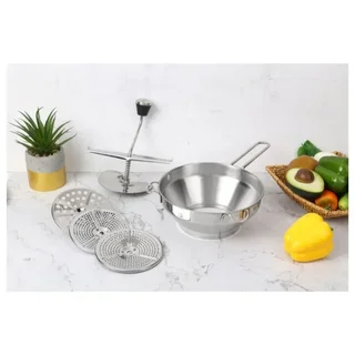 Passaverdure 3 Dischi in Acciaio Inox 2mm 3mm 4mm