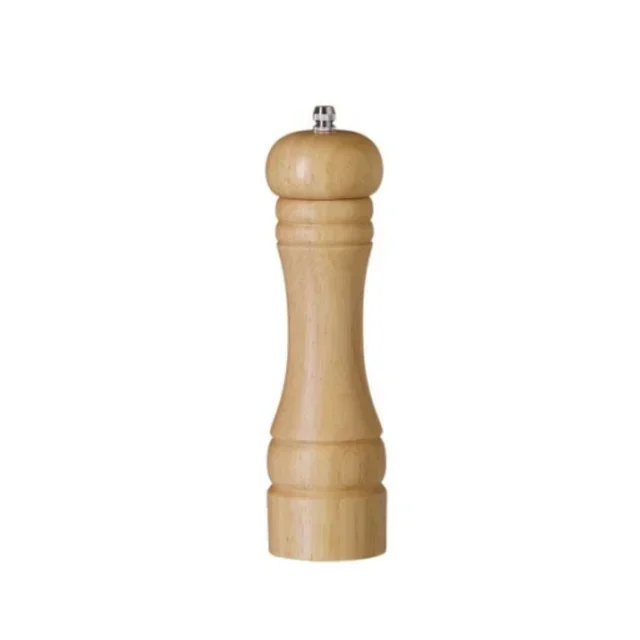 Light Wood Pepper Mill H215 mm - Manual Grinding