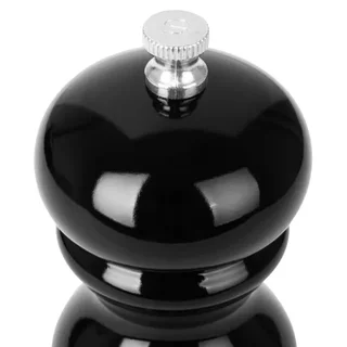 Molinillo de Especias Madera Negro 12,5 cm - Sal o Pimienta