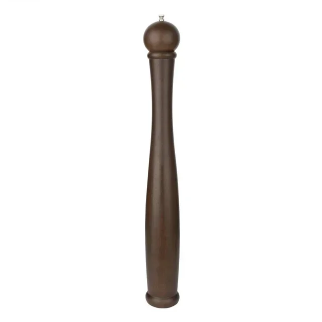 Dark Wood Table Salt and Pepper Mill