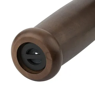 Moulin à Sel ou Poivre Manuel en Bois Foncé pour Table