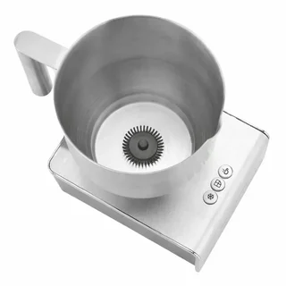 Electric Milk Frother 400ml - Hot and Cold Foam Preparation
