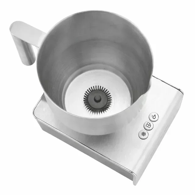 Electric Milk Frother 400ml - Hot and Cold Foam Preparation
