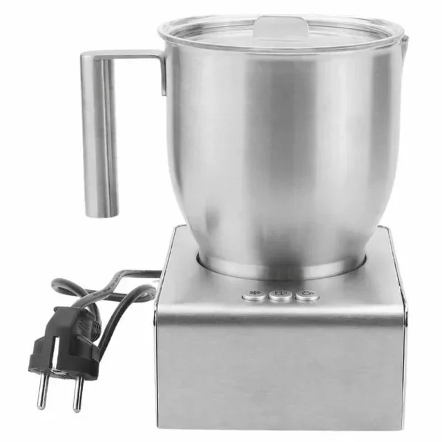 Electric Milk Frother 400ml - Hot and Cold Foam Preparation