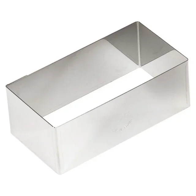 Rectangular Doughnut Cutter 81x41 mm - Set of 4