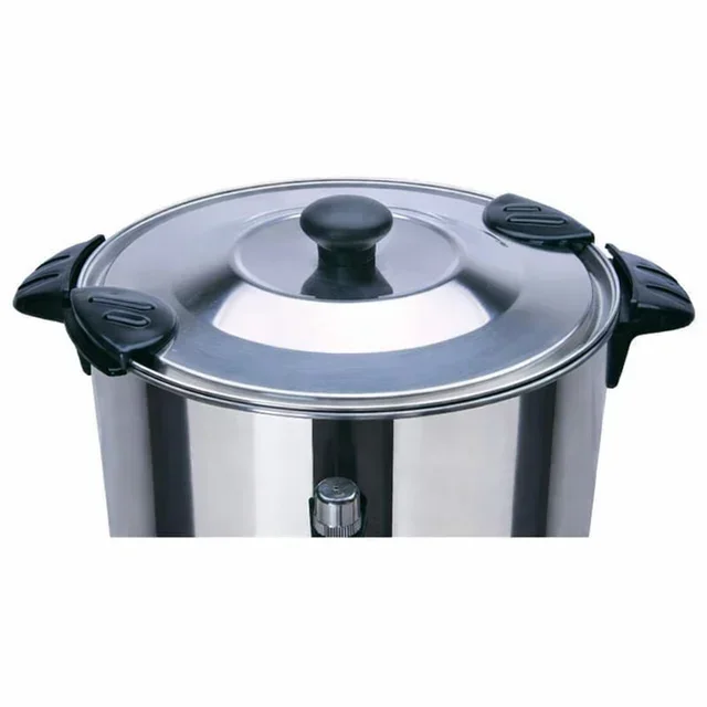 Confezione da 2 Percolatori da Caffè Professionali 7 L con Filtro Permanente - 48 Tazze