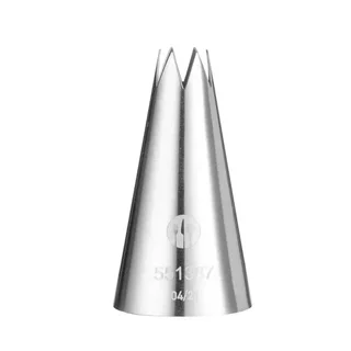 Set di 5 Beccucci da Pasticceria Scanalati