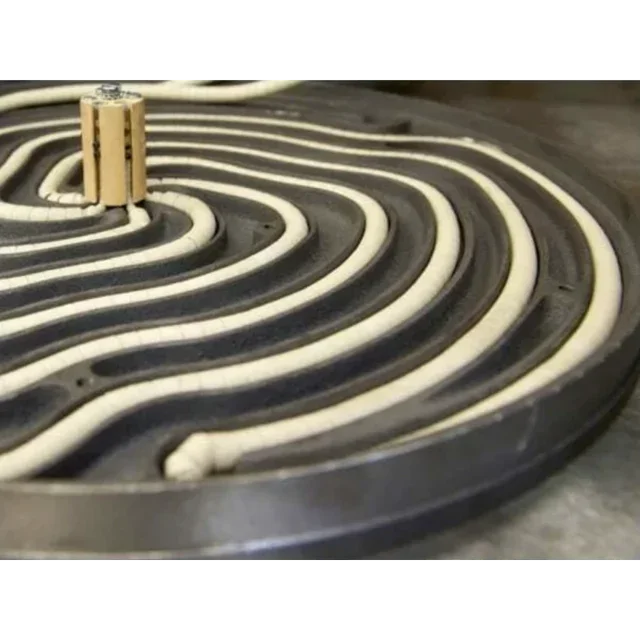 Electric Crepe Maker Set with Integrated Chocolate Warmer