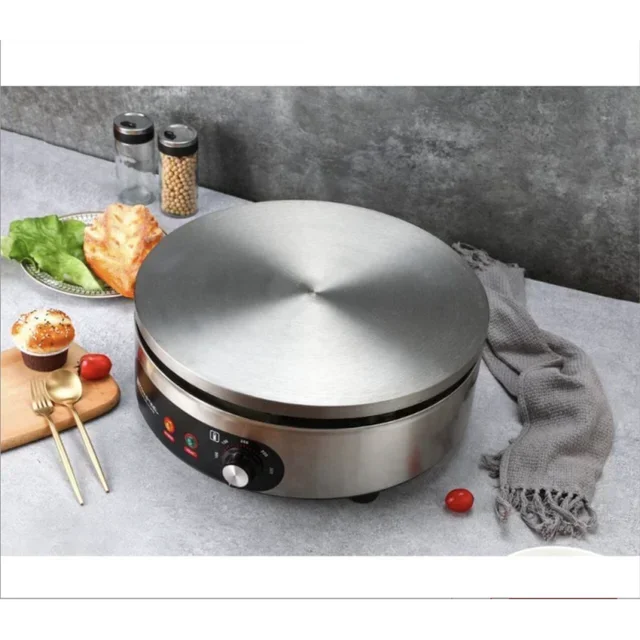 Electric Crepe Maker 40 cm and Hot Chocolate Fountain Set