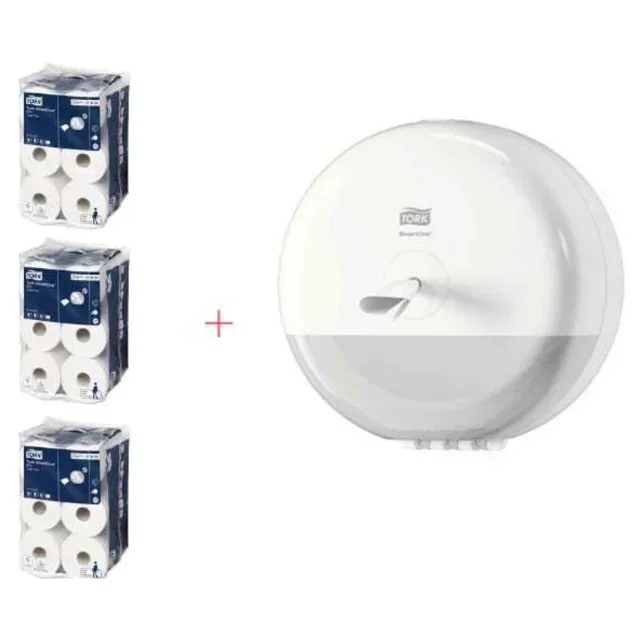 SmartOne Mini White Starter Pack with Toilet Paper
