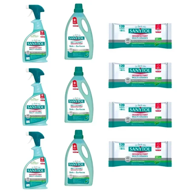 Sanytol Multi-Surface Disinfection Kit - Classic Formula